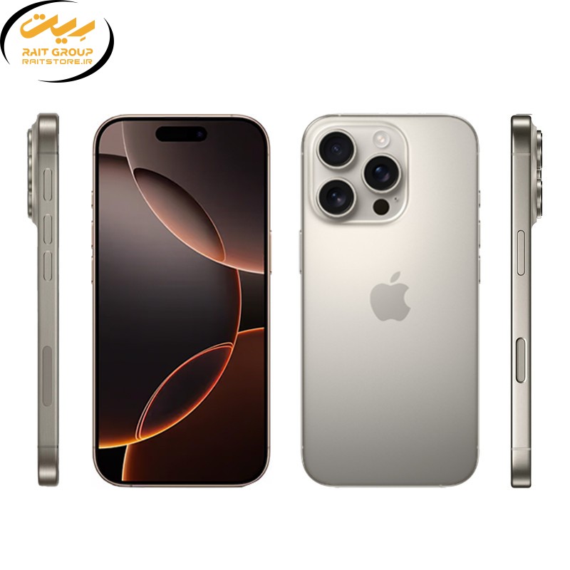گوشی موبایل اپل مدل iPhone 16 Pro Max ZAA دو سیم کارت ظرفیت 256 گیگابایت و رم 8 گیگابایت
